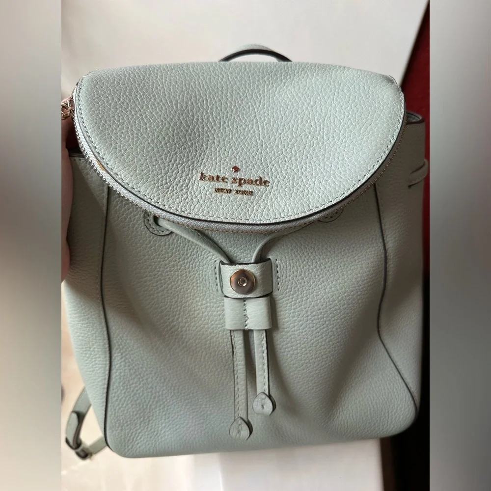 Seafoam green 🐚 Kate Spade backpack purse